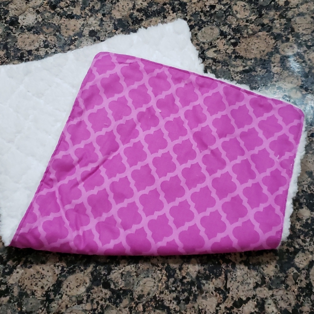 Burp cloth or lovey blanket